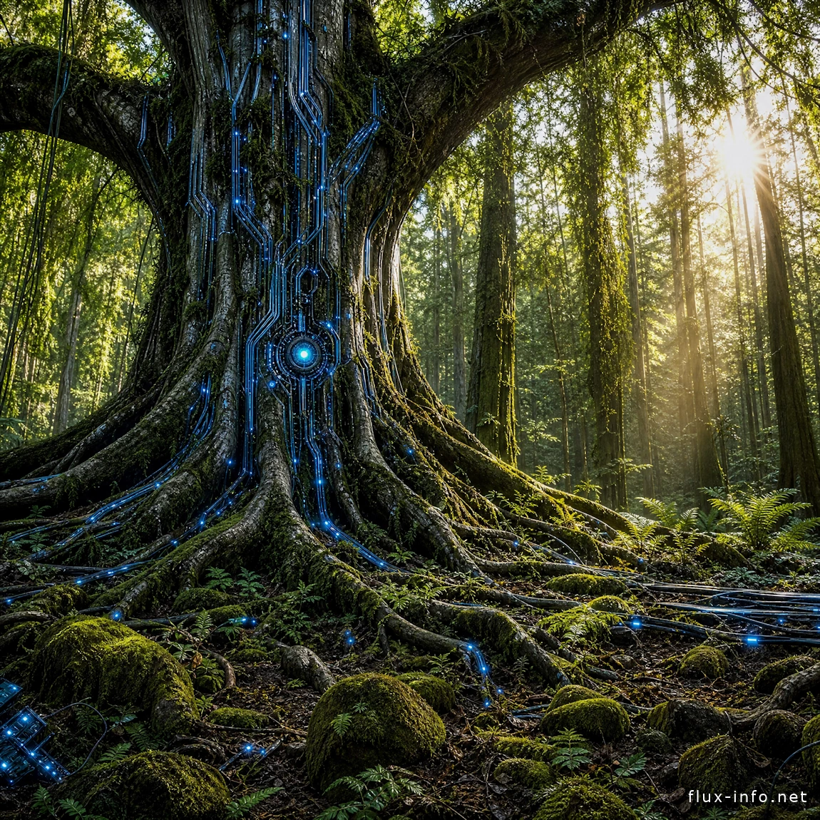 AGI, arbre, Sols vivants et puces informatique