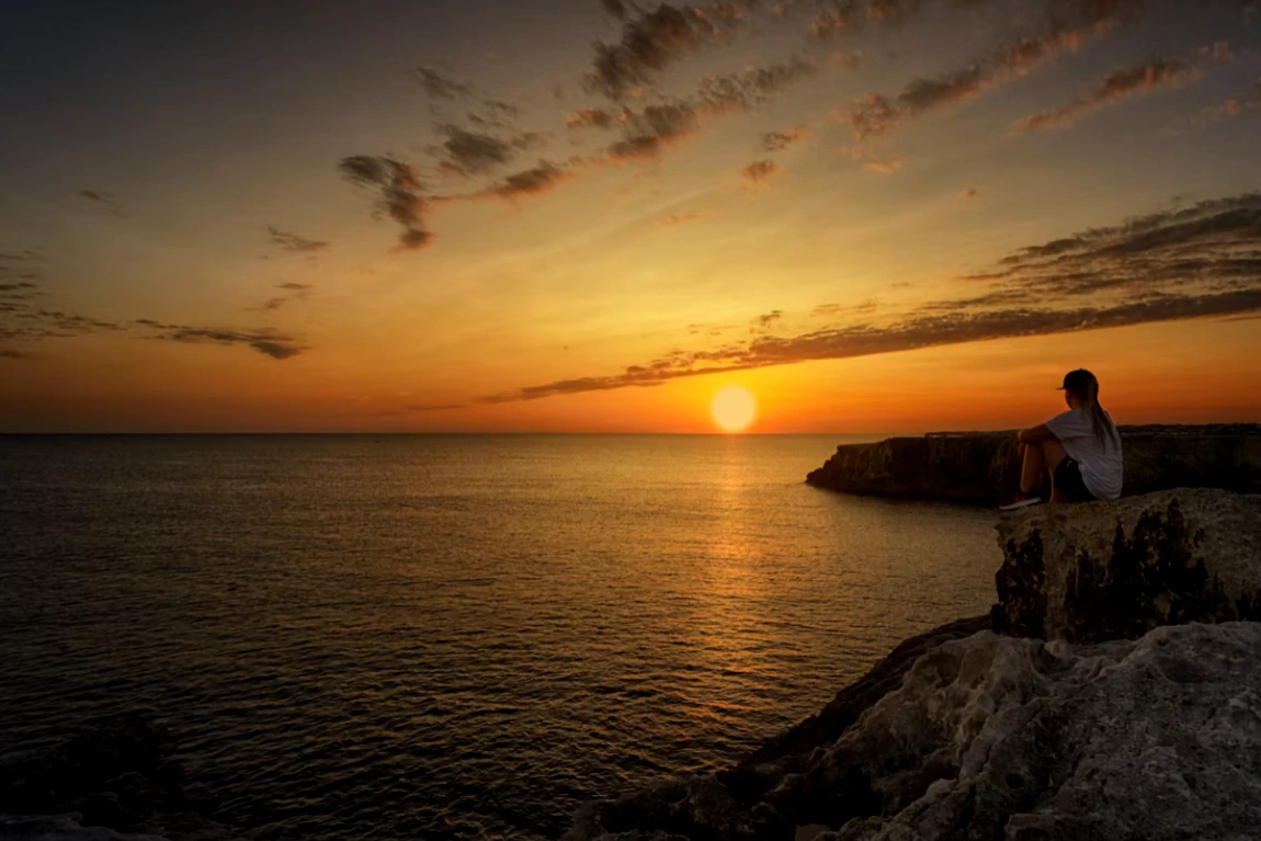 Lever de Soleil sur l'Océan