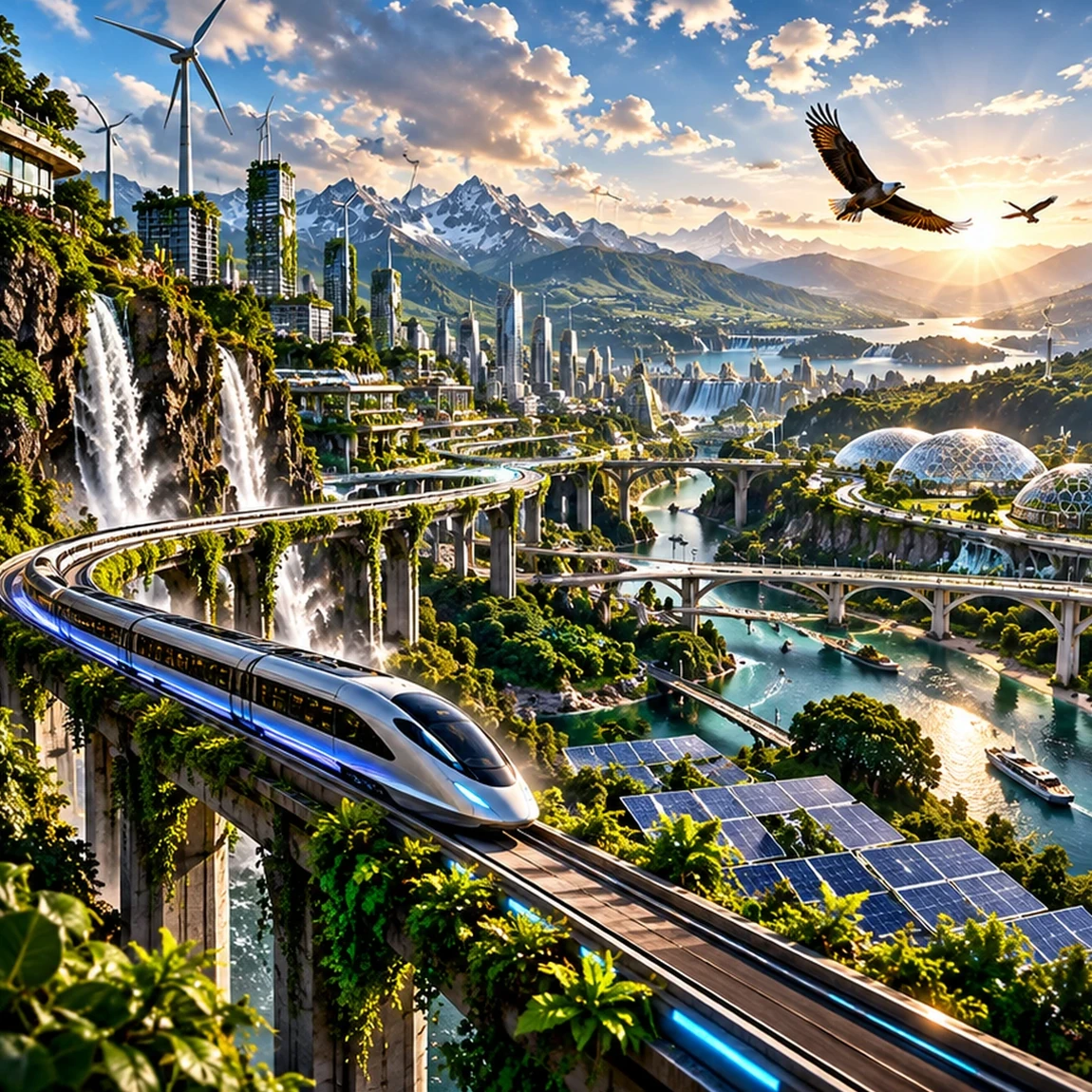 Infrastructures, réseaux et maintenance dans une cité reliée à la Biosphère