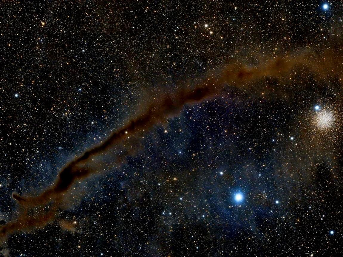 émergence de la Conscience - La nébuleuse Dark Doodad dérive dans le ciel austral (photographie de James Webb en août 2026)